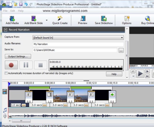Guida Photostage - Tutorial Programma per creare video con foto musica e scritte ed effetti